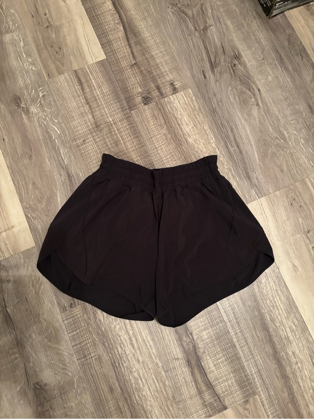 lululemon athletica Black Running Shorts with Elastic Waist